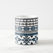 Ethnic Triangle Geometric Navajo Muster Kaffeetasse (Mittel)