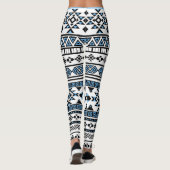 Ethnic Triangle Geometric Navajo Muster Leggings (Rückseite)