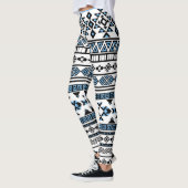 Ethnic Triangle Geometric Navajo Muster Leggings (Links)