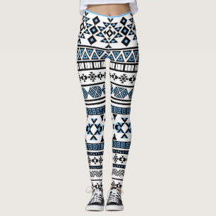 Ethnic Triangle Geometric Navajo Muster Leggings