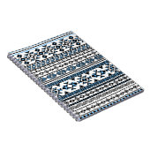 Ethnic Triangle Geometric Navajo Muster Notizblock (Rechte Seite)