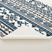 Ethnic Triangle Geometric Navajo Muster Sherpadecke (3/4)