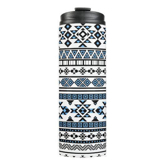 Ethnic Triangle Geometric Navajo Muster Thermosbecher (Vorderseite)
