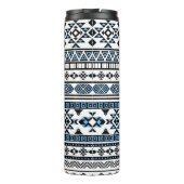 Ethnic Triangle Geometric Navajo Muster Thermosbecher (Rückseite)
