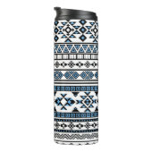 Ethnic Triangle Geometric Navajo Muster Thermosbecher (Nach rechts gedreht)