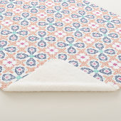 Ethnic Tribal Geometric flora Stitch Sherpadecke (3/4)