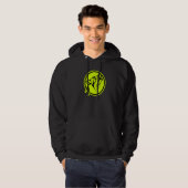 Ethnic Tribal Wolf Head Boho Feather Native Americ Hoodie (Vorne ganz)