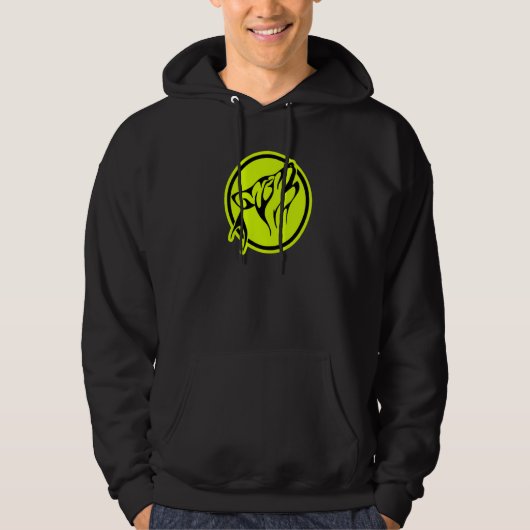Ethnic Tribal Wolf Head Boho Feather Native Americ Hoodie (Vorderseite)