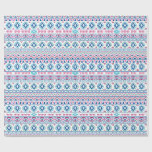 Ethnic Tribal Wrapping Paper Geschenkpapier (Flach)