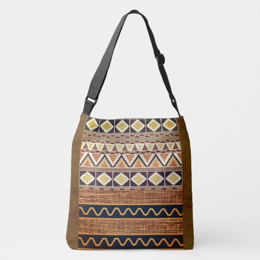 Ethnic Weave Pattern Tasche (Rückseite)