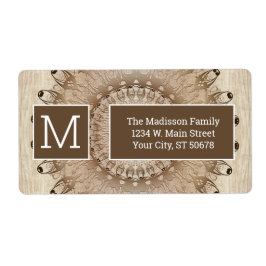 Ethnic Wooden Mandala Style