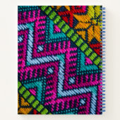 Ethnic Woven Threads Notizblock (Rückseite)