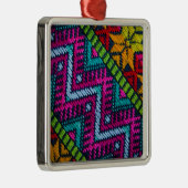 Ethnic Woven Threads Ornament Aus Metall (Rechts)