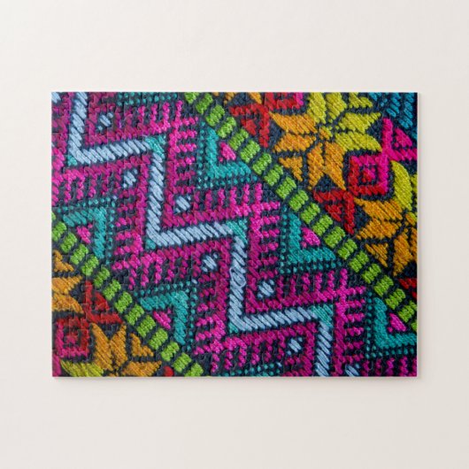Ethnic Woven Threads Puzzle (Horizontal)