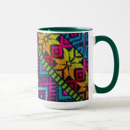 Ethnic Woven Threads Tasse (Rechts)