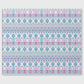 Ethnic Wrapping Paper Geschenkpapier (Flach)
