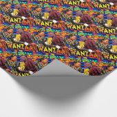 Ethnic Wrapping Paper Geschenkpapier (Ecke)