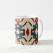 Ethnisch Abstrakt: Tribal Geometric Print. Kaffeetasse (VorderseiteRechts)