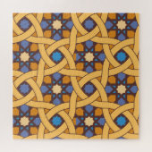 Ethnisch Abstraktes Mosaikmuster Puzzle (Horizontal)