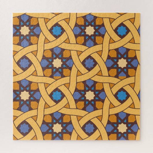 Ethnisch Abstraktes Mosaikmuster Puzzle (Vertikal)