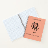 Ethnisch, afrikanische Kunst, Karnevalstanz Notizblock (Innenseite)