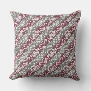 ethnisch afrikanische nahtlose pattern.monogram. kissen
