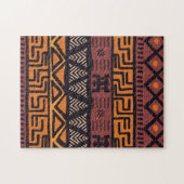 Ethnisch-afrikanische Persönlichkeiten im Bohemisc Puzzle (Horizontal)