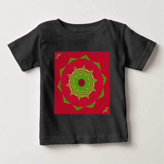 Ethnisch-afrikanisches Stammesmuster Baby T-shirt (Vorderseite)