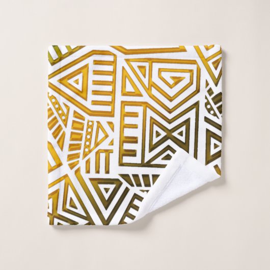 ethnisch badhandtuch set (Waschlappen)