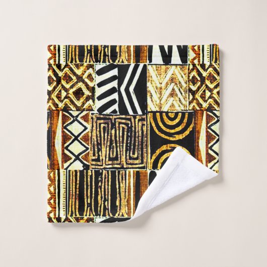 ethnisch badhandtuch set (Waschlappen)