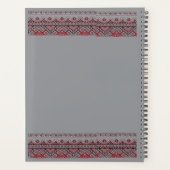 Ethnisch bestickter Planer (Rückseite)