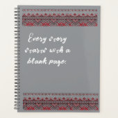 Ethnisch bestickter Planer (Vorderseite)