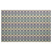 Ethnisch blau, beige Ikat  Stoff (Fat Quarter (45,7 x 55,9 cm))