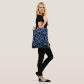 Ethnisch-boho-nahtloses Muster Tasche (Am Model)