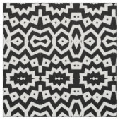 Ethnisch-Cool-schwarz-weiß geometrisch Stoff (Muster)