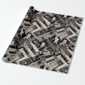 Ethnisch-ethnische Moderne erthy-African American Geschenkpapier (Ungerollt)