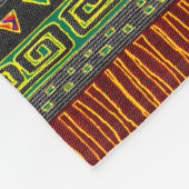 ethnisch fleecedecke (Ecke)