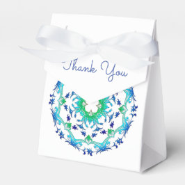 Ethnisch floral Mandala. Geschenkschachtel