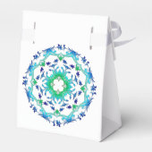 Ethnisch floral Mandala. Geschenkschachtel (Rückseite)