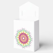 Ethnisch floral Mandala. Geschenkschachtel (Geöffnet)