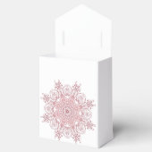 Ethnisch florale Koralle Mandala. Geschenkschachtel (Geöffnet)