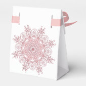 Ethnisch florale Koralle Mandala. Geschenkschachtel (Rückseite)