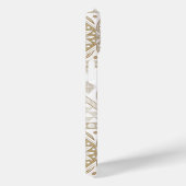 Ethnisch geometrisches, florales, nahtloses Muster Case-Mate iPhone Hülle (Rückseite / Rechts)