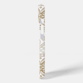 Ethnisch geometrisches, florales, nahtloses Muster Case-Mate iPhone Hülle (Rückseite / Links)