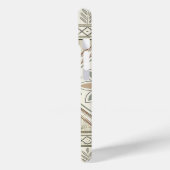 Ethnisch geometrisches, florales, nahtloses Muster Case-Mate iPhone Hülle (Rückseite / Links)