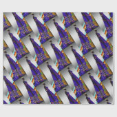 ethnisch geschenkpapier (Flach)