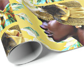 ethnisch geschenkpapier (Rolleneckpunkt)