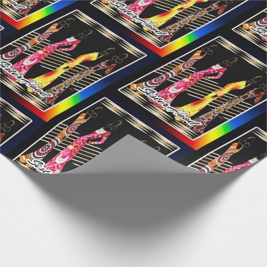 ethnisch geschenkpapier (Ecke)