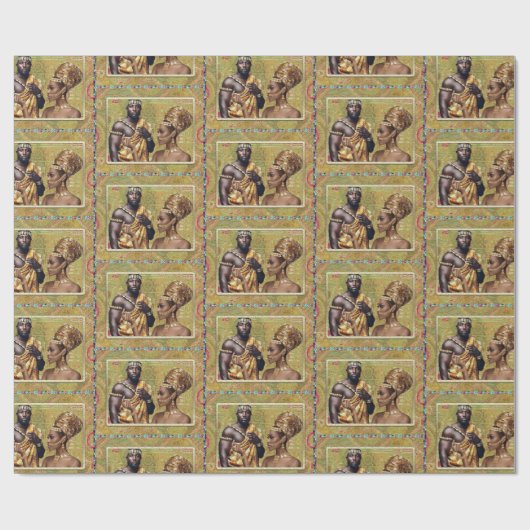 ethnisch geschenkpapier (Flach)