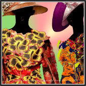 ethnisch geschenkpapier